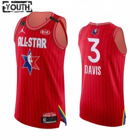Camiseta Niños Los Angeles Lakers Anthony Davis 3 2020 All-Star Jordan Brand Kobe Forever Rojo Swingman